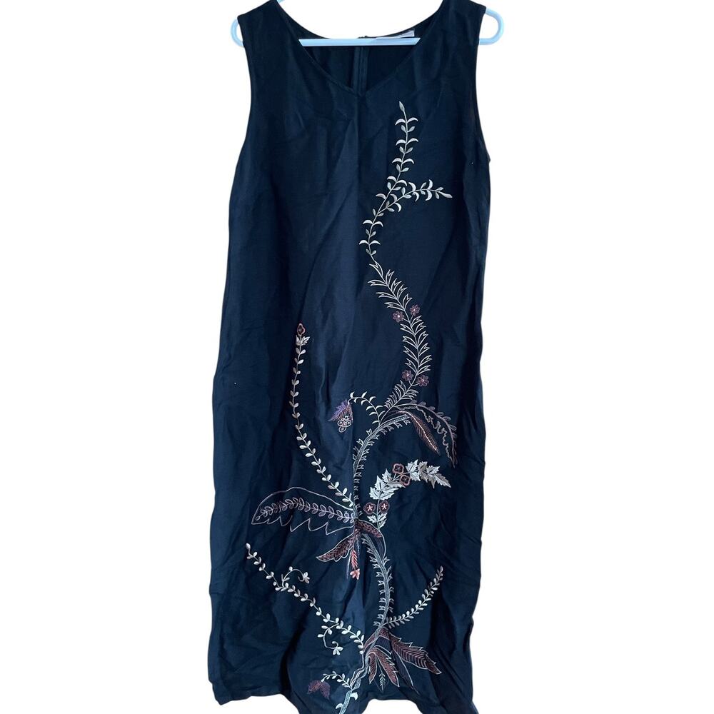 Ann Harvey Black Sleeveless Maxi Dress